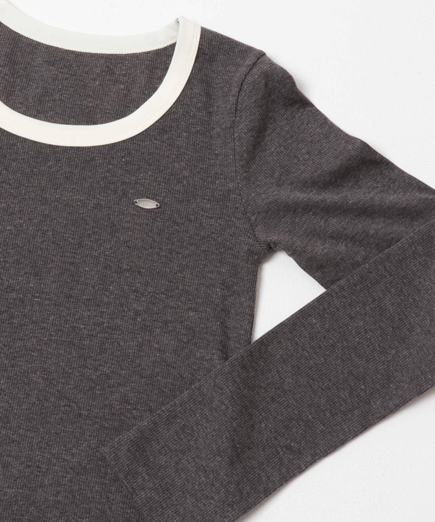 SENSE OF PLACE by URBAN RESEARCH「ラウンドネックリブTシャツ」|Tシャツ・カットソー|