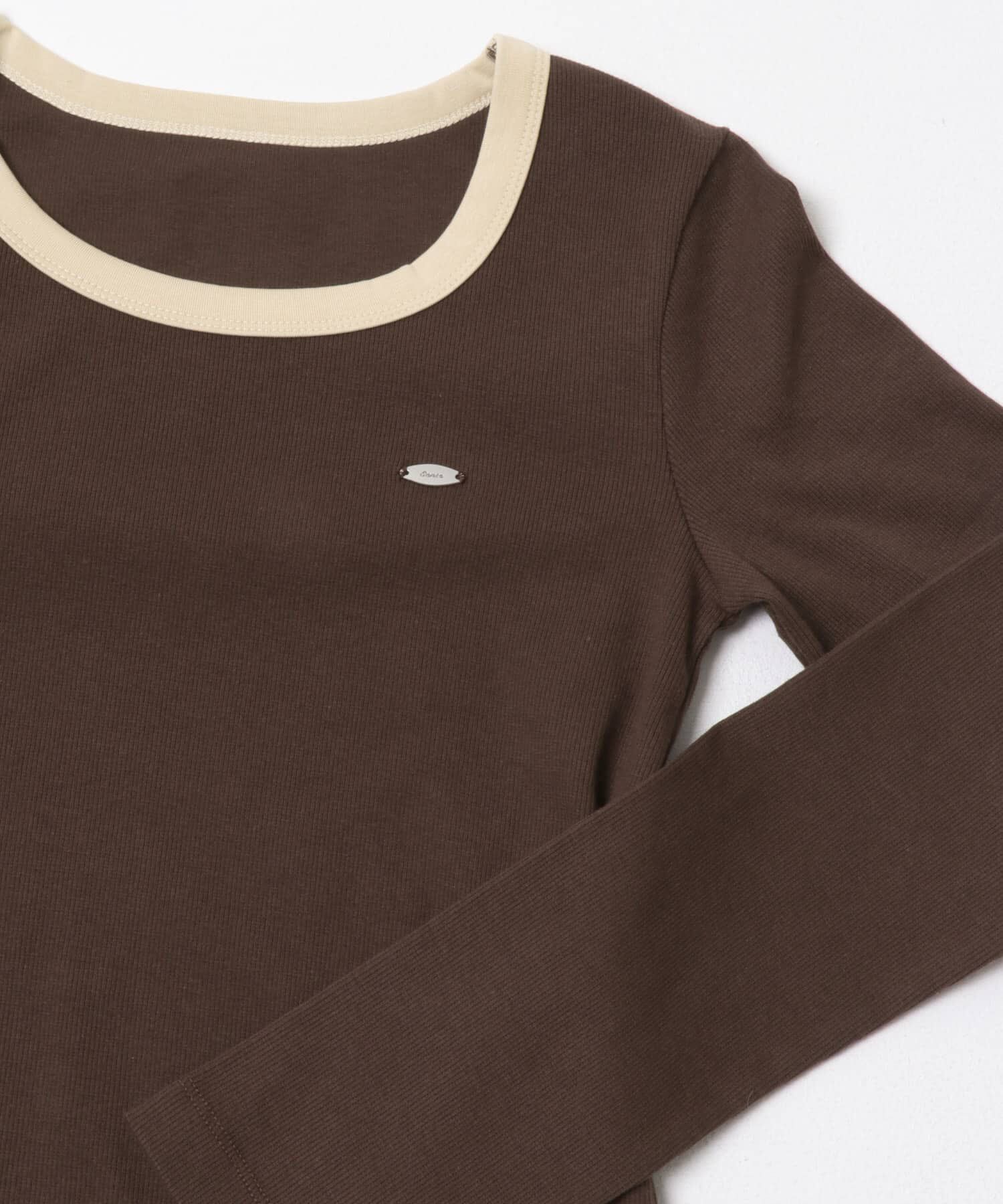 SENSE OF PLACE by URBAN RESEARCH「ラウンドネックリブTシャツ」|Tシャツ・カットソー|