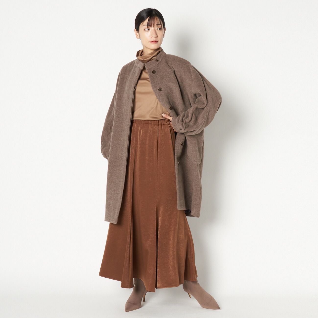 HELIOPOLE「HELIOPOLE 【smooth skin series】 High Neck」|Tシャツ・カットソー|