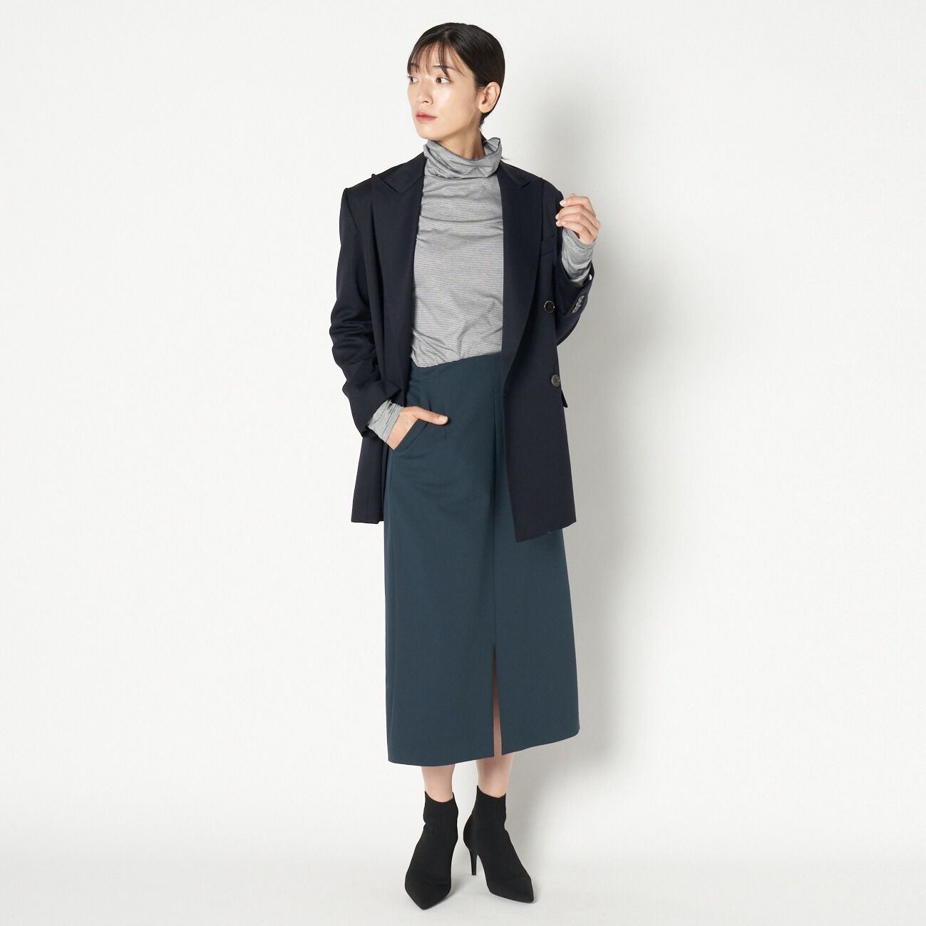 HELIOPOLE「HELIOPOLE 【smooth skin series】 High Neck」|Tシャツ・カットソー|