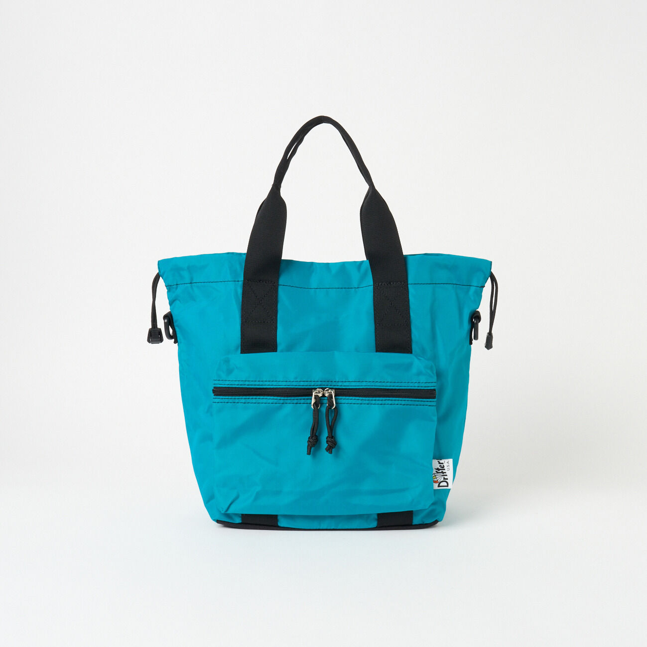  「Drifter HANDLE POCKET TOTE」|トートバッグ|ピーコックグリーン