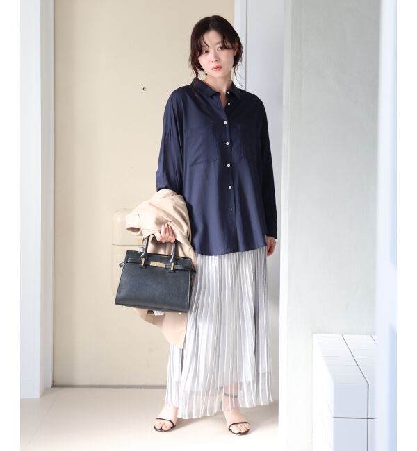  「ストライプフレアニットスカート」|スカート|