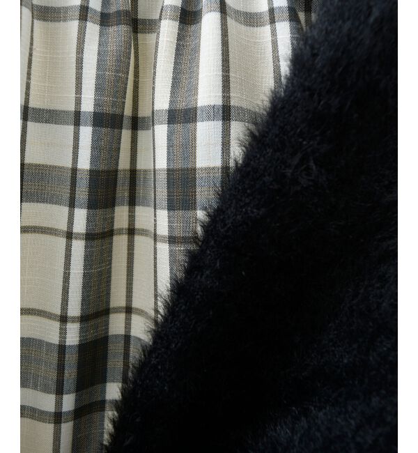  「シャギーボレロ&times;キャミワンピセット」|ワンピース|