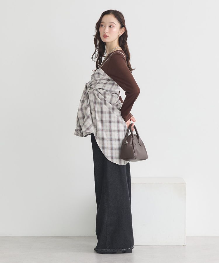 earth music&ecology「クルーネックシアーテレコプルオーバー」|Tシャツ・カットソー|