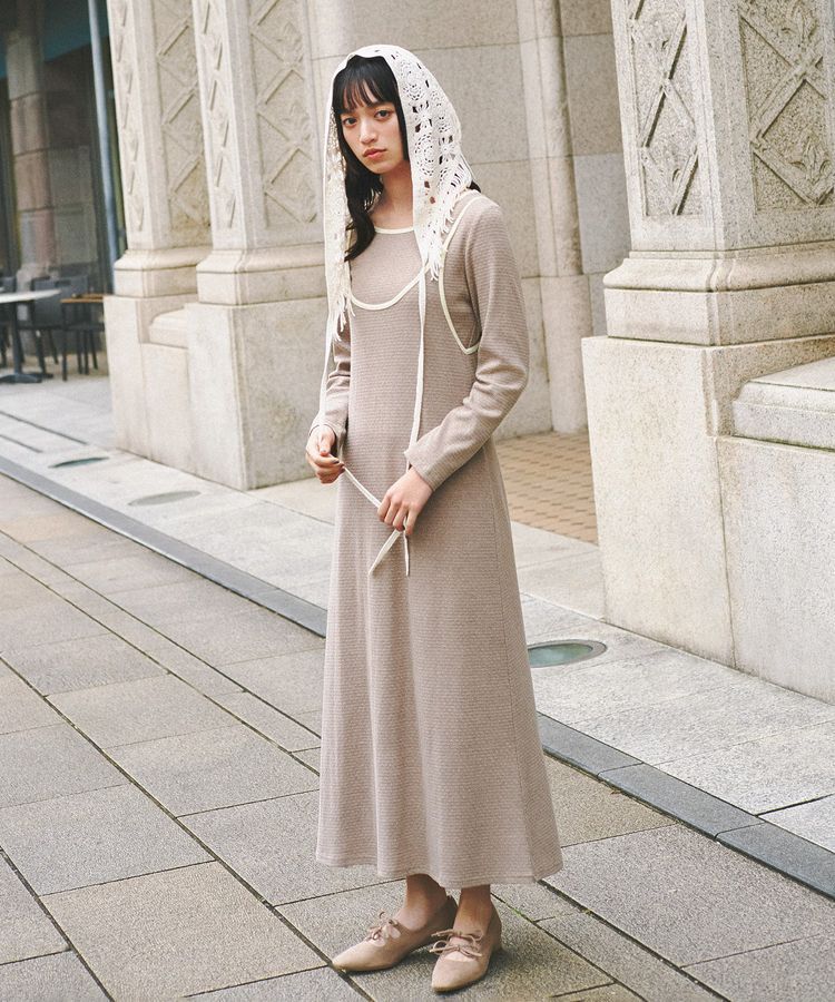 earth music&ecology「Wリボンパンプス」|パンプス|