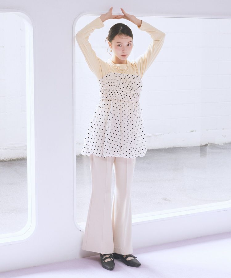 earth music&ecology「Wリボンパンプス」|パンプス|