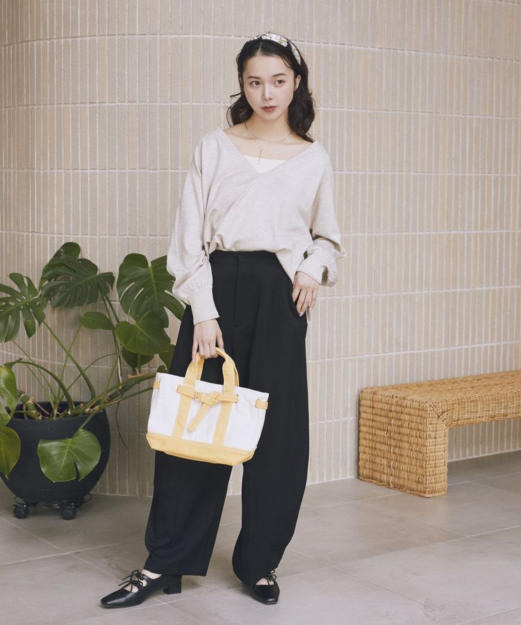 earth music&ecology「Wリボンパンプス」|パンプス|