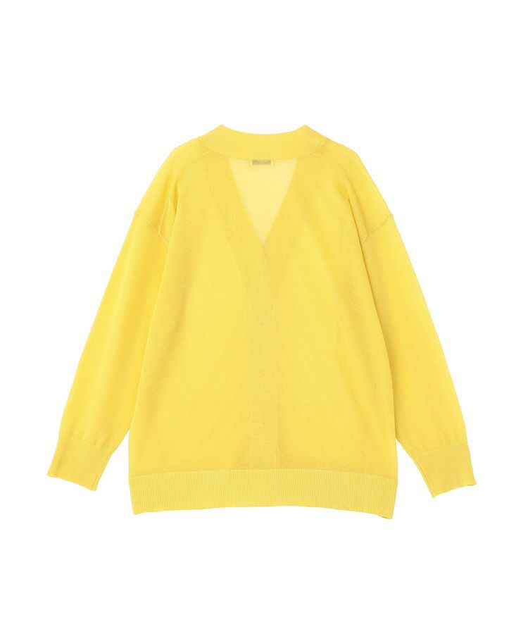 earth music&ecology「【一部WEB限定】シアーVネックカーディガン」|ニット・セーター|