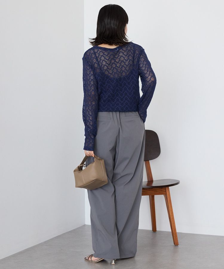 AMERICAN HOLIC「レース長袖プルオーバー」|Tシャツ・カットソー|