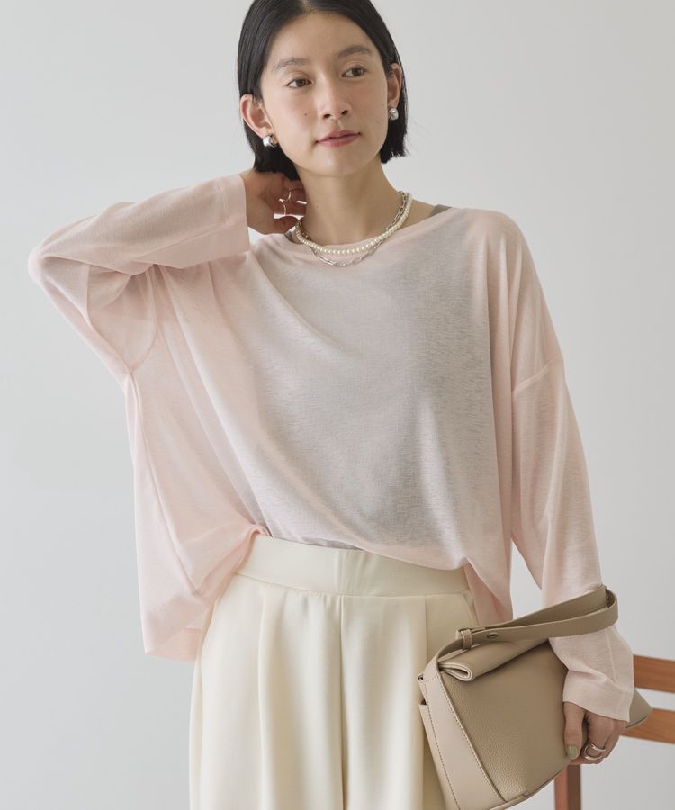 AMERICAN HOLIC「シアーカラープルオーバー」|Tシャツ・カットソー|