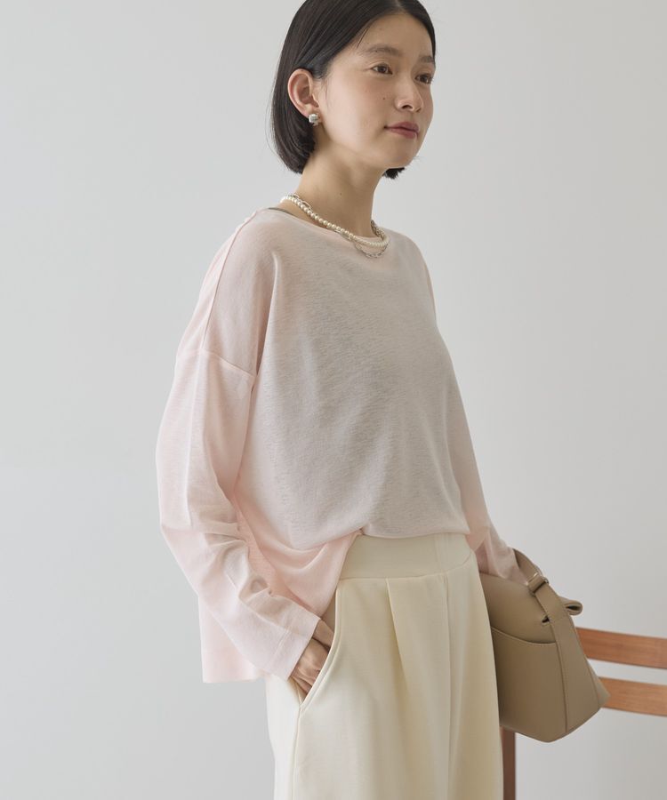 AMERICAN HOLIC「シアーカラープルオーバー」|Tシャツ・カットソー|