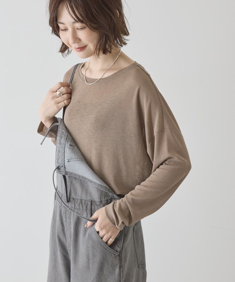 AMERICAN HOLIC「シアーカラープルオーバー」|Tシャツ・カットソー|