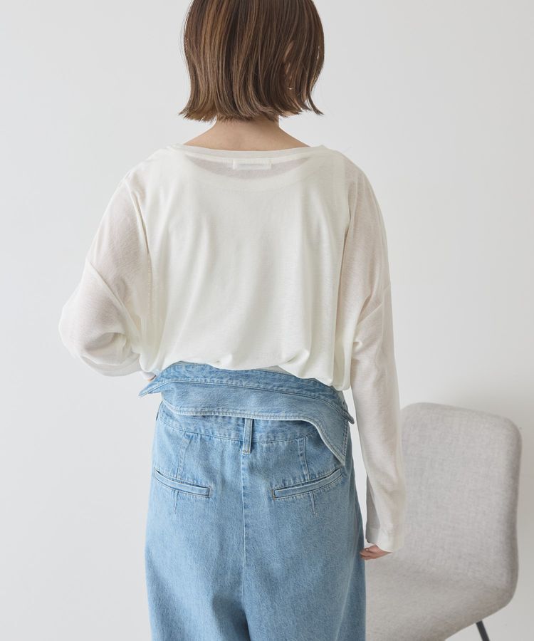 AMERICAN HOLIC「シアーカラープルオーバー」|Tシャツ・カットソー|