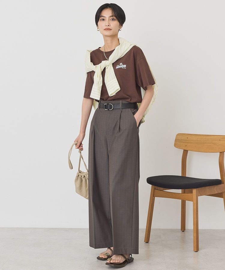 AMERICAN HOLIC「【イージーケア・接触冷感】スラックスパンツ」|その他|