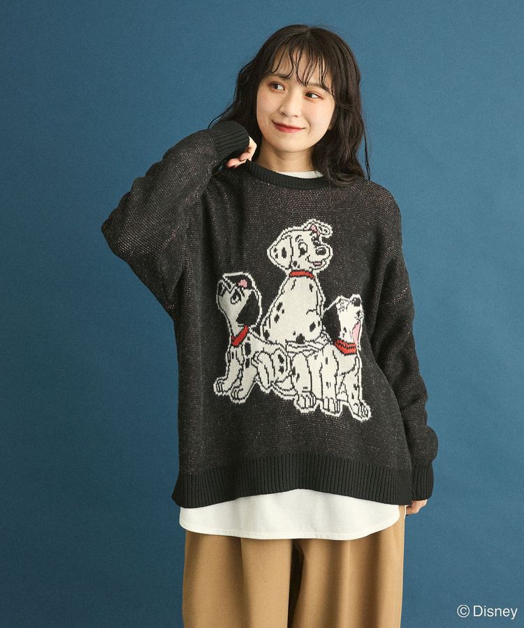 Green Parks「101匹わんちゃん/ジャガードニット」|ニット・セーター|