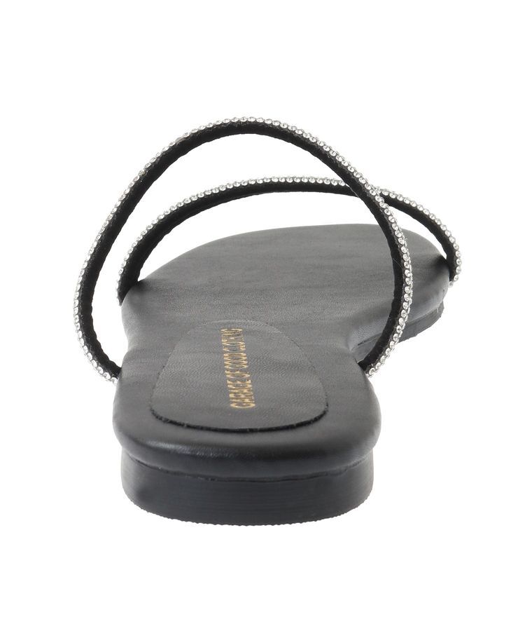 GARAGE OF GOOD CLOTHING「ラインストーンナローコードフラットサンダル」|サンダル|