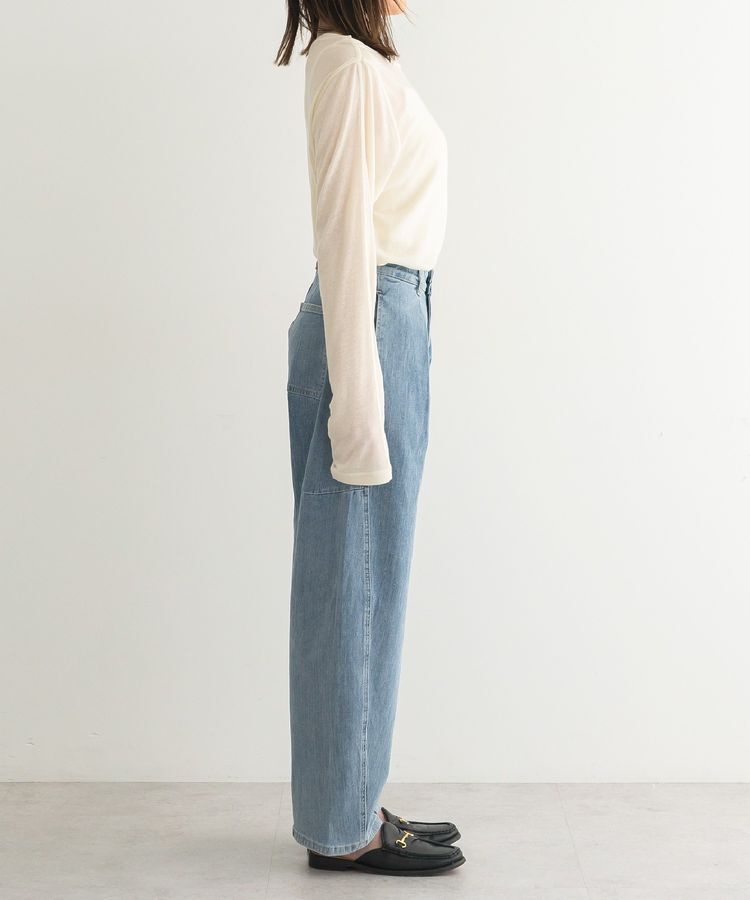 GARAGE OF GOOD CLOTHING「タックコクーンデニムパンツ」|デニム|