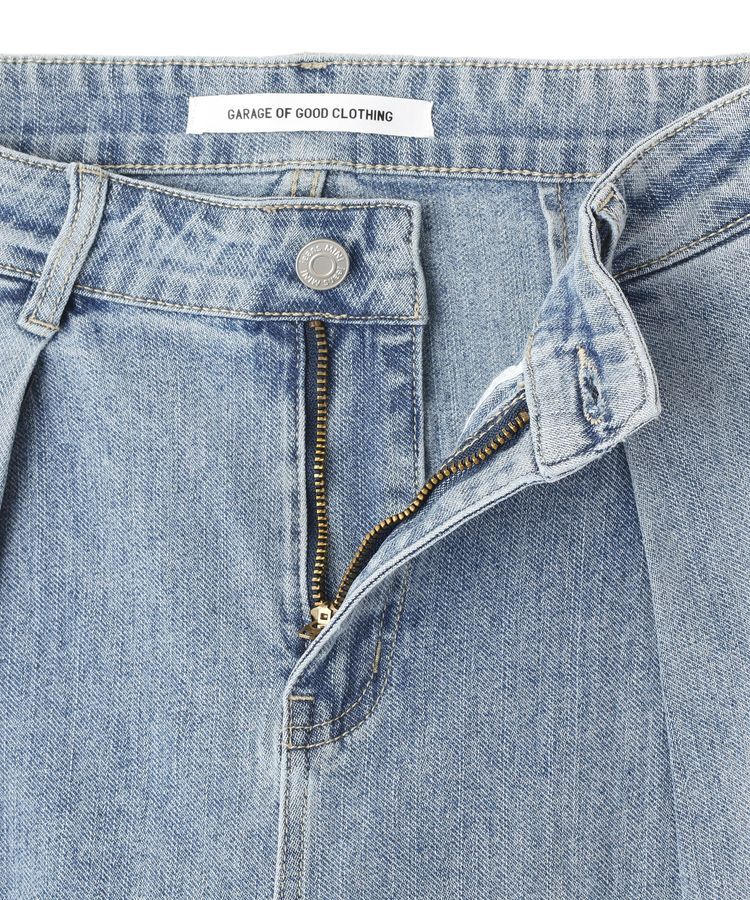 GARAGE OF GOOD CLOTHING「タックコクーンデニムパンツ」|デニム|