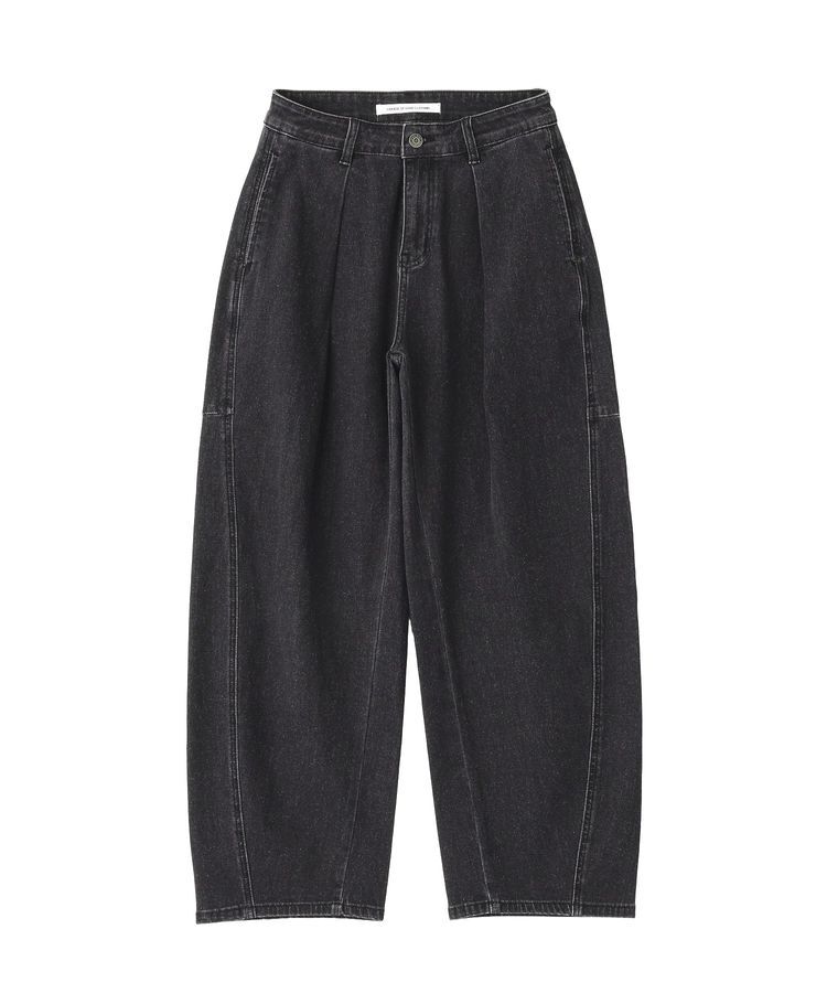 GARAGE OF GOOD CLOTHING「タックコクーンデニムパンツ」|デニム|