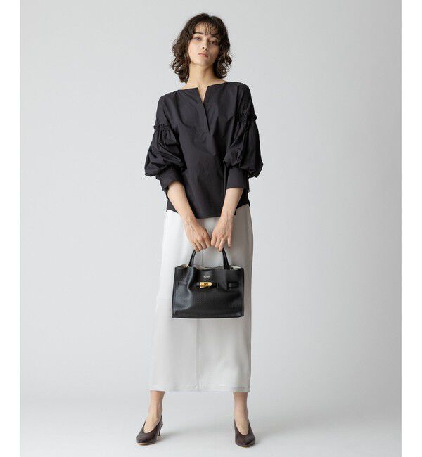 allureville「サテンイージースカート」|スカート|