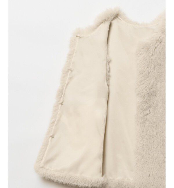 allureville「フェイクフォックスジレ」|その他|