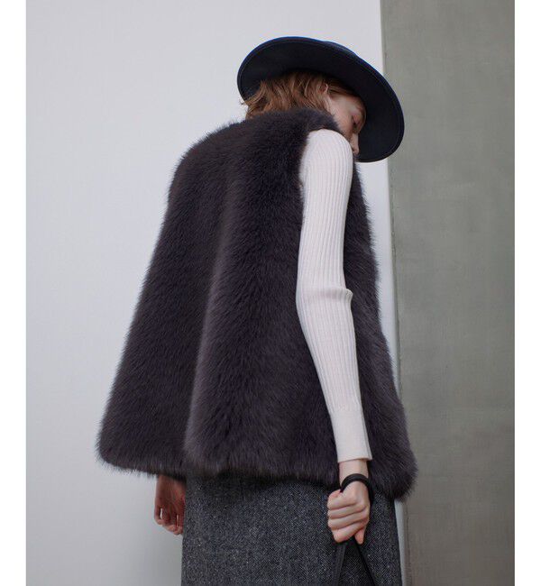 allureville「フェイクフォックスジレ」|その他|