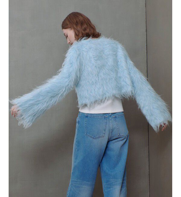 allureville「ミンクファーボトルネックプルオーバー」|ニット・セーター|