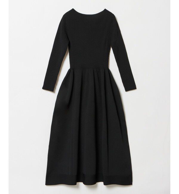 allureville「ウエストマークコクーンニットワンピース」|ワンピース|