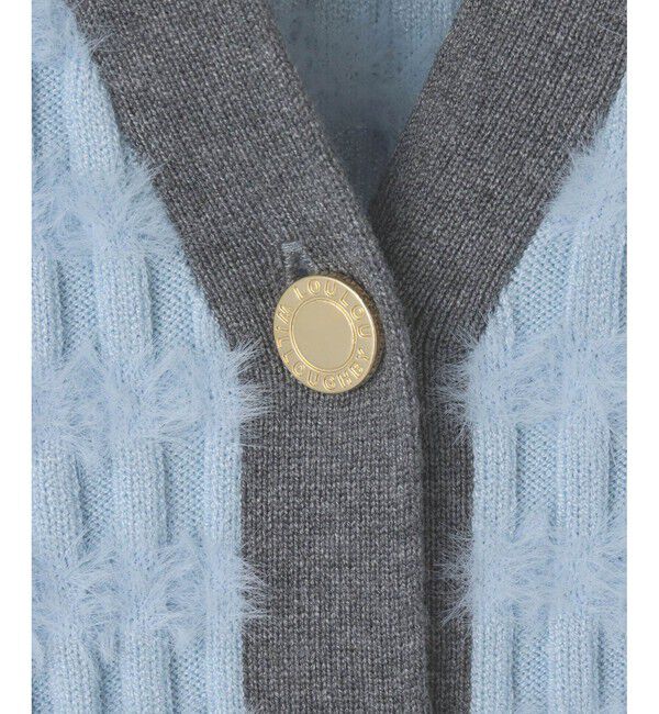 LOULOU WILLOUGHBY「◇【LOULOU WILLOUGHBY】フェザーボーダーカーディガン」|カーディガン|