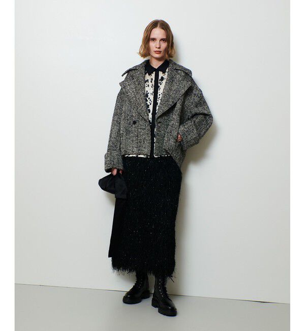 allureville「フェザーナロースカート」|スカート|