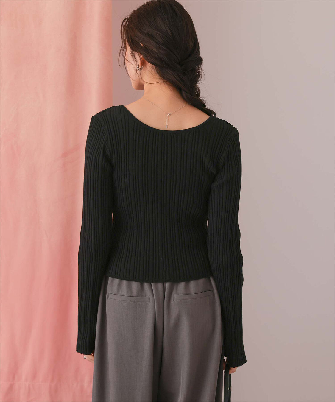 titivate「UVケアリングドットニットカーディガン」|カーディガン|