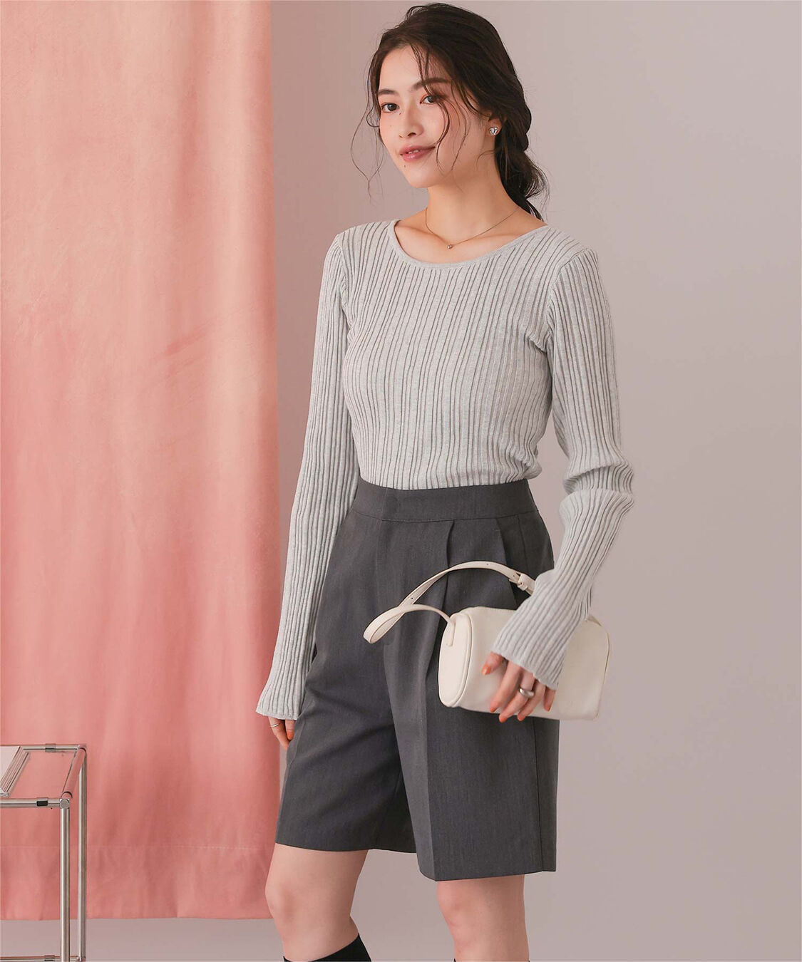 titivate「UVケアリングドットニットカーディガン」|カーディガン|