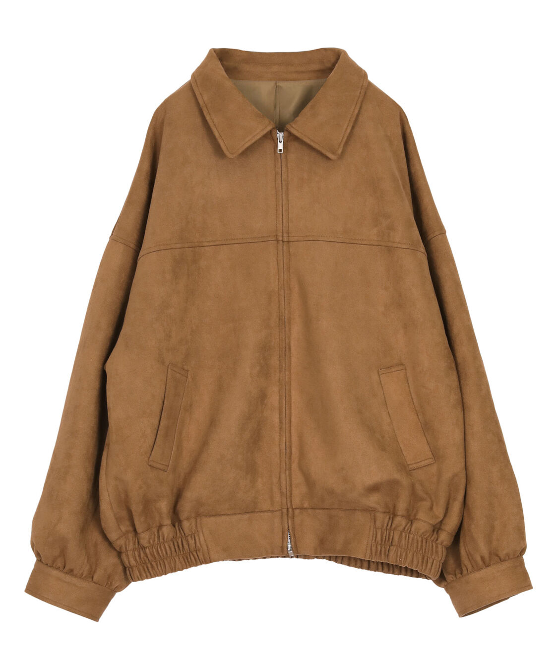 titivate「フェイクレザー/スエードオーバージャケット」|ライダースジャケット|