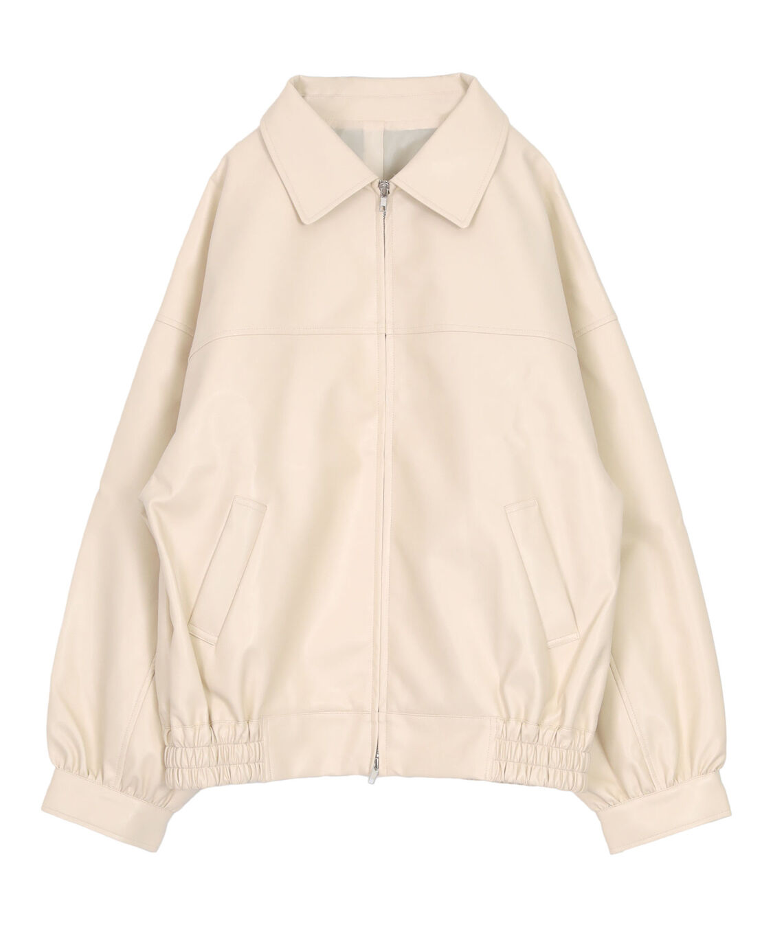 titivate「フェイクレザー/スエードオーバージャケット」|ライダースジャケット|