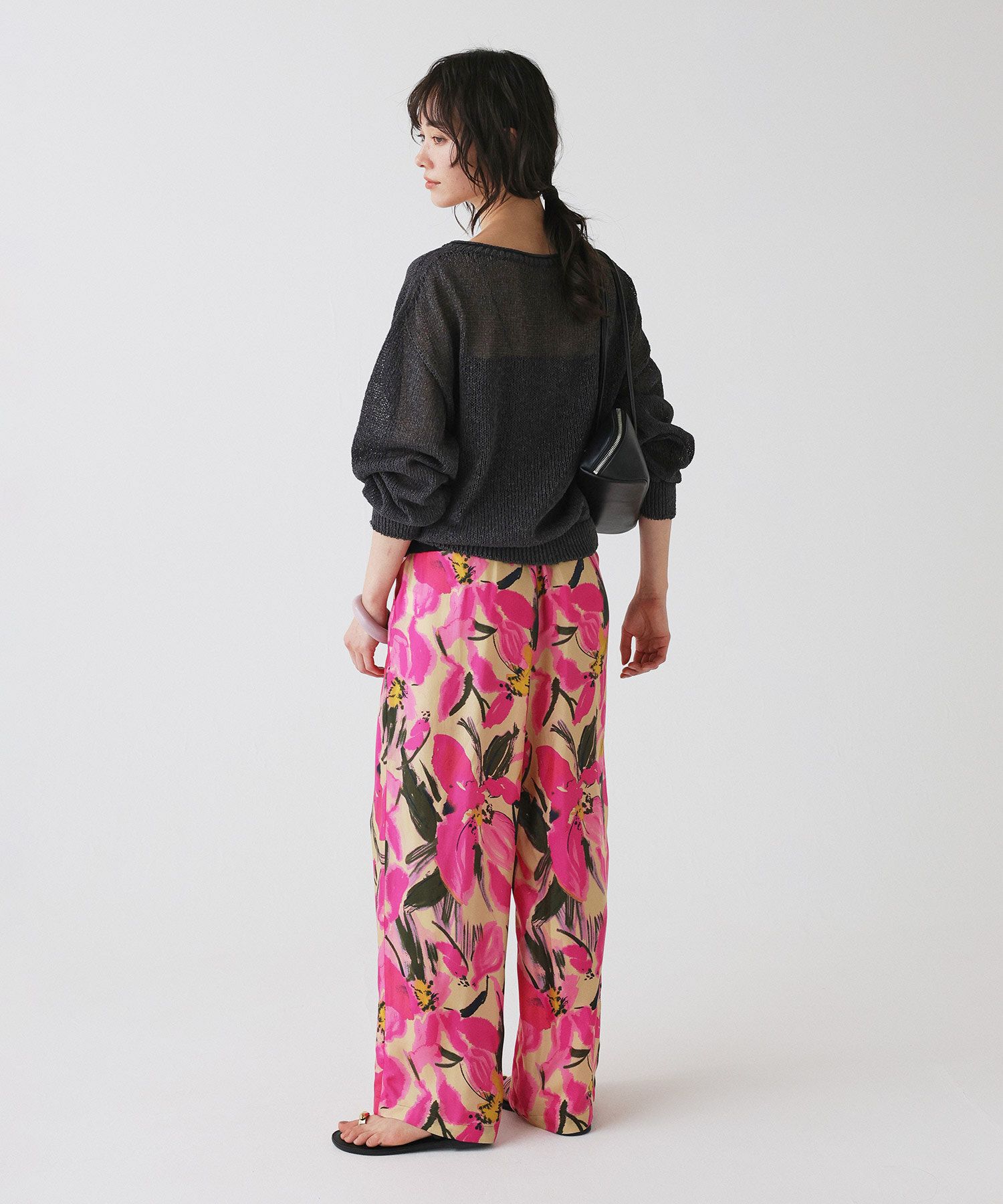 BABYLONE「ハナガライージースラックス」|スラックス|