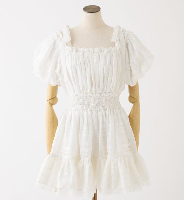  「半袖愛されメロチュニック」|ワンピース|