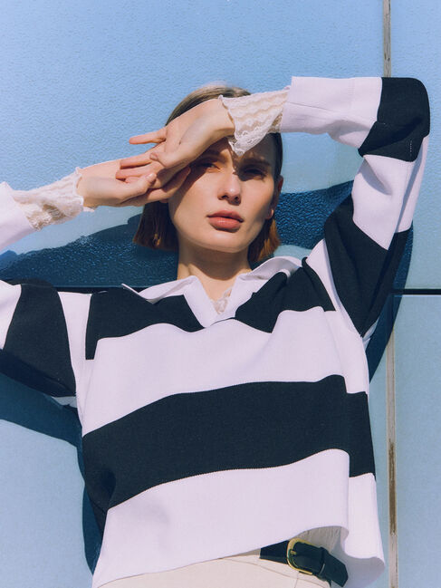 Te chichi「ラガーニット《2026 spring catalog item》」|ニット・セーター|