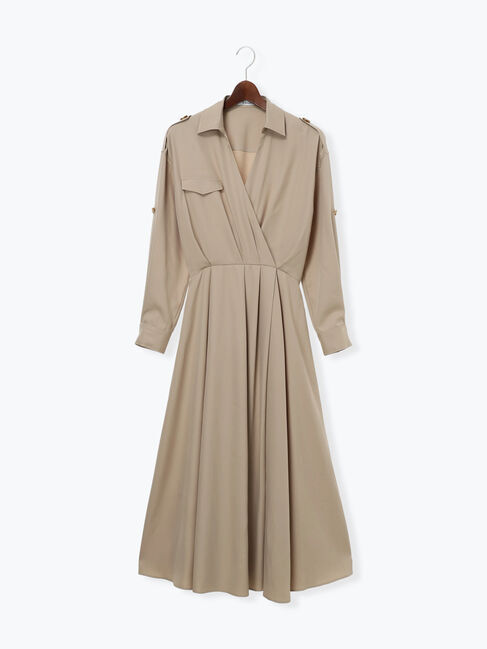 Te chichi「トレンチカシュクールワンピース《2026 spring catalog item》」|ワンピース|