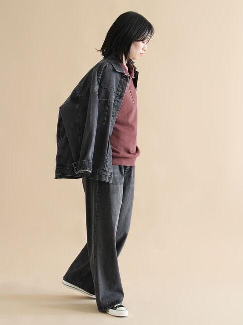 sm2rhythm「【Healthknit】ハーフジッププルオーバー」|Tシャツ・カットソー|