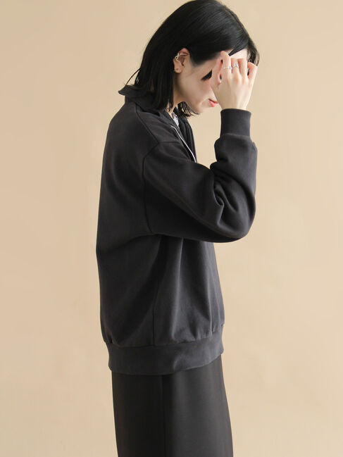 sm2rhythm「【Healthknit】ハーフジッププルオーバー」|Tシャツ・カットソー|