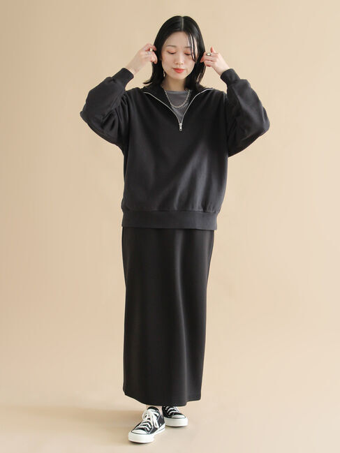 sm2rhythm「【Healthknit】ハーフジッププルオーバー」|Tシャツ・カットソー|