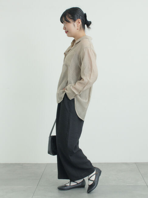 Samansa Mos2「柄アソートシアーシャツ」|シャツ・ブラウス|