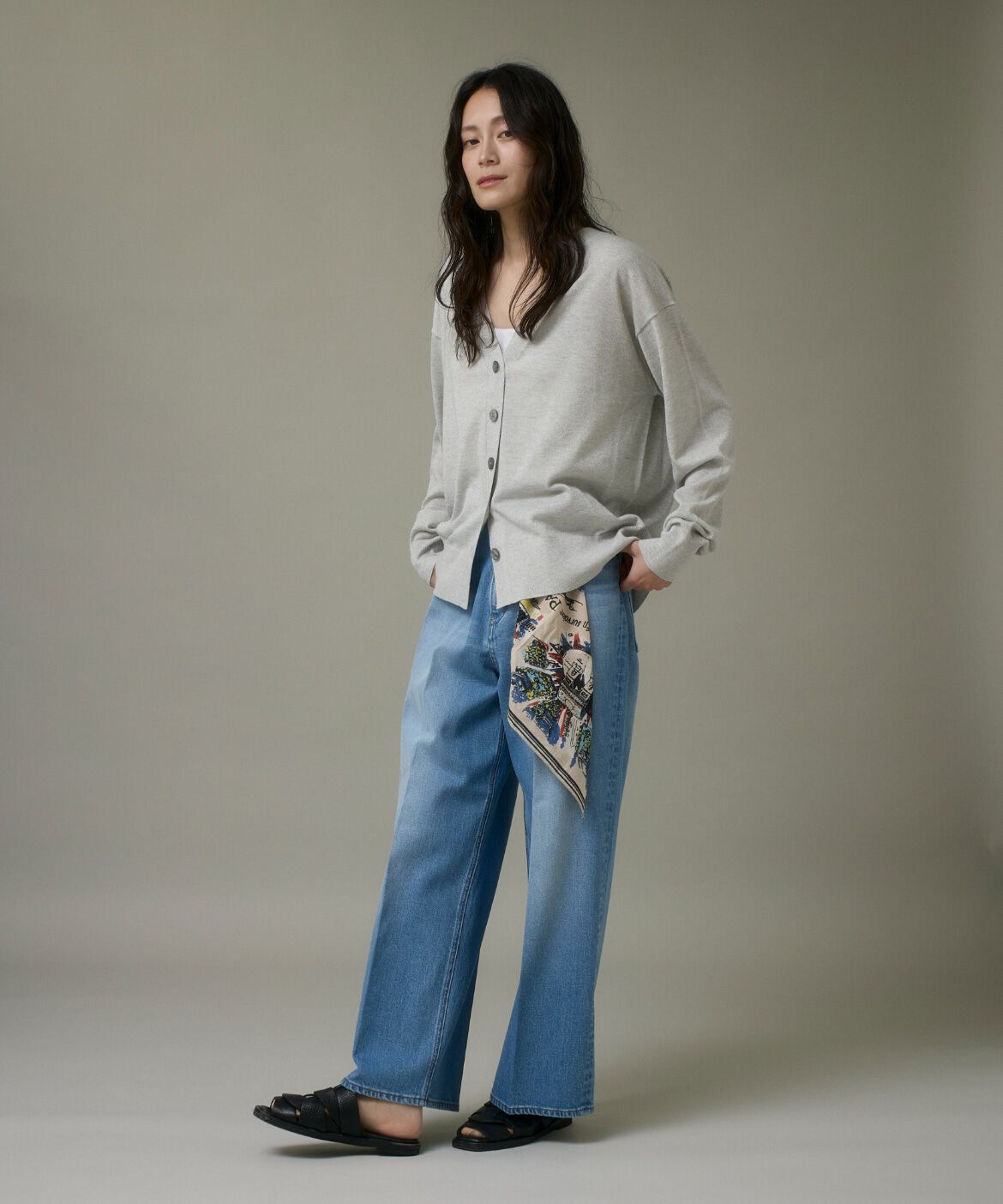 I.T.'S international「デニムワイドパンツ」|その他|