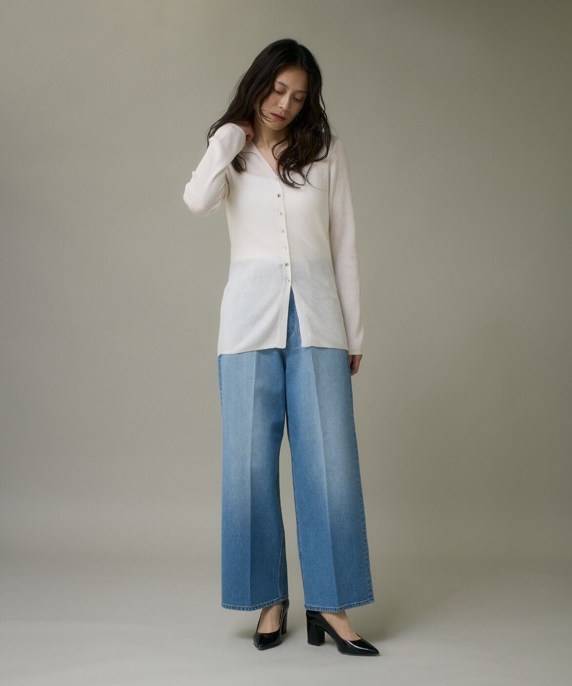 I.T.'S international「デニムワイドパンツ」|その他|