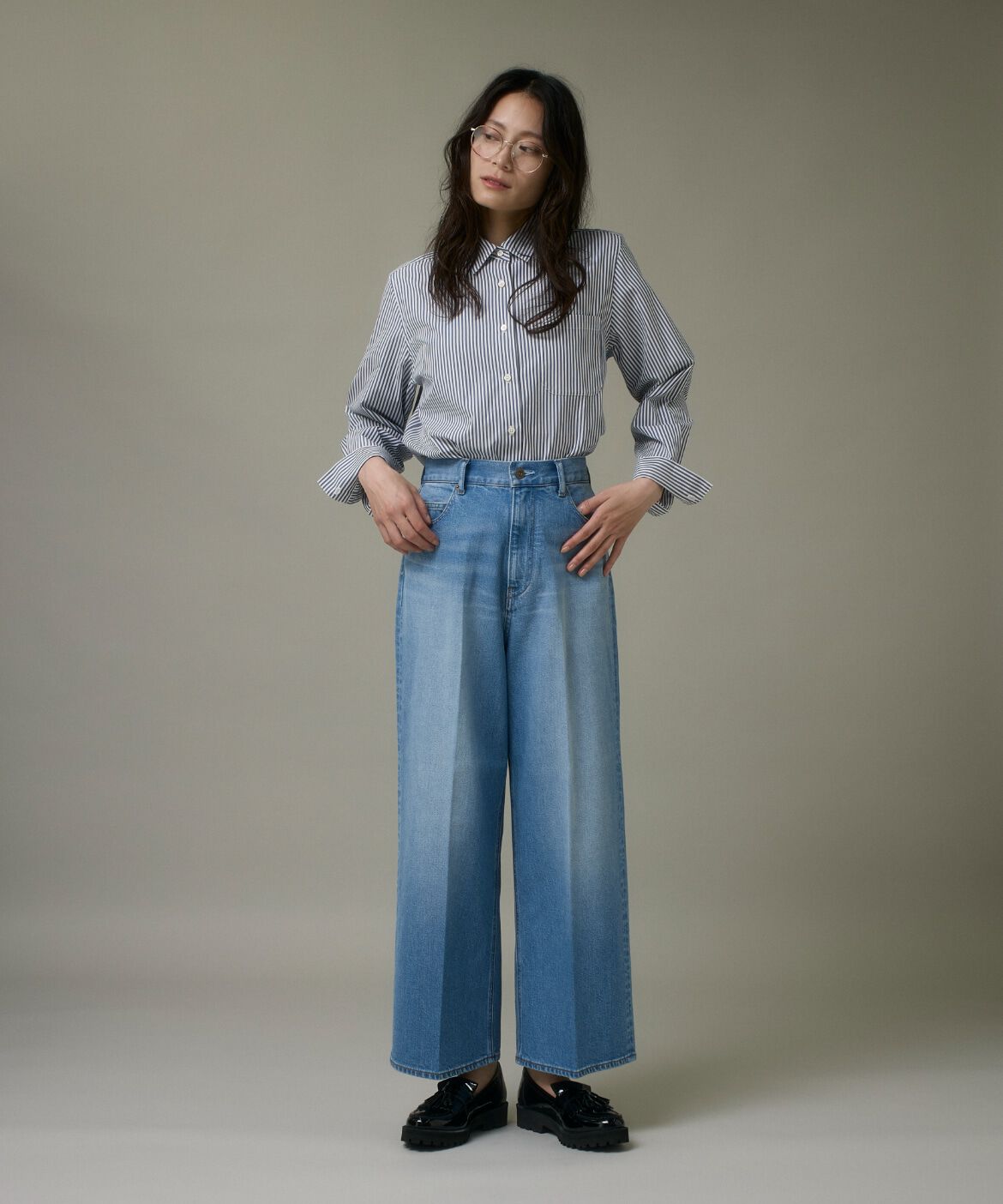 I.T.'S international「デニムワイドパンツ」|その他|