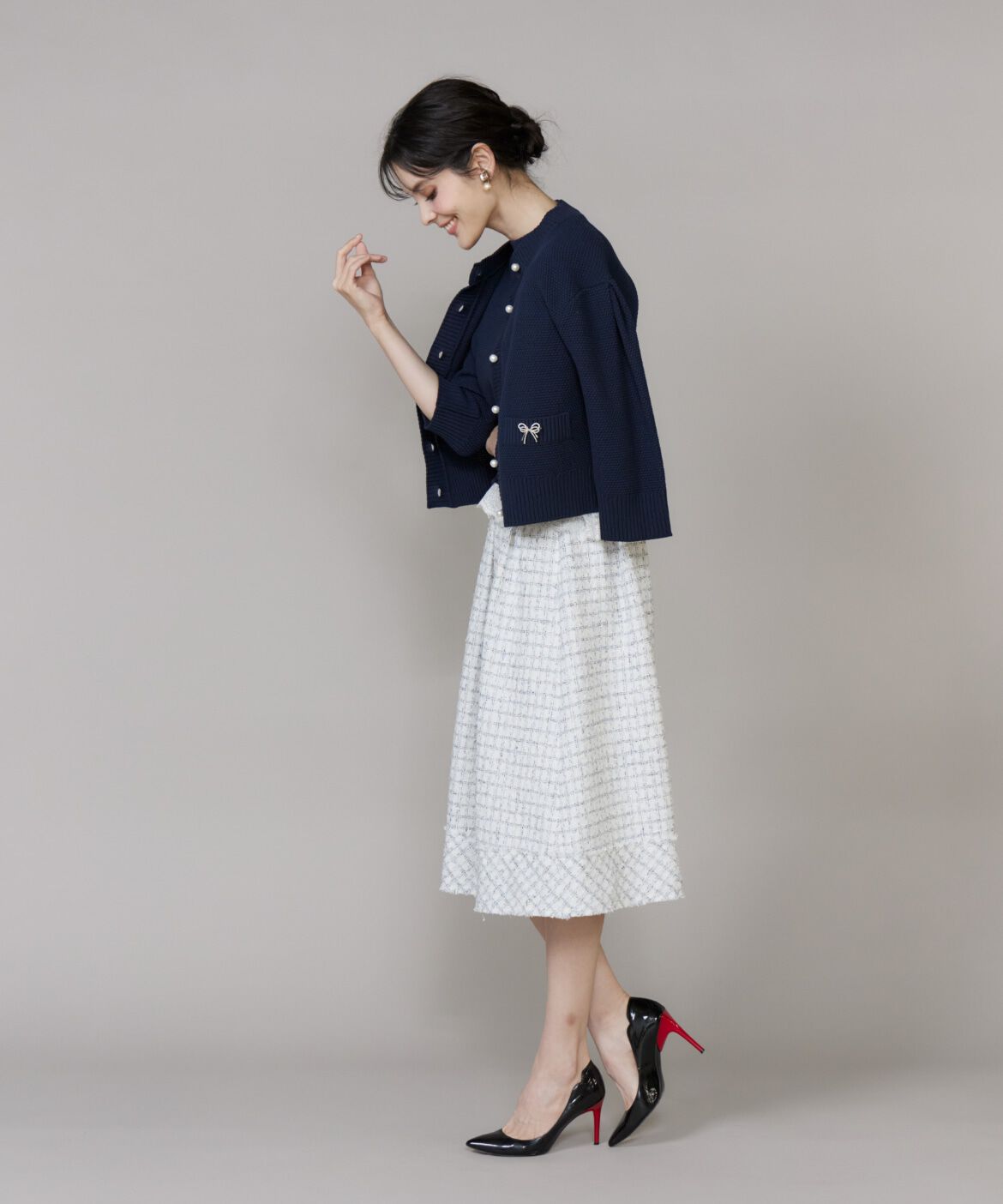 Maglie le cassetto「コンパクトカーディガン」|カーディガン|