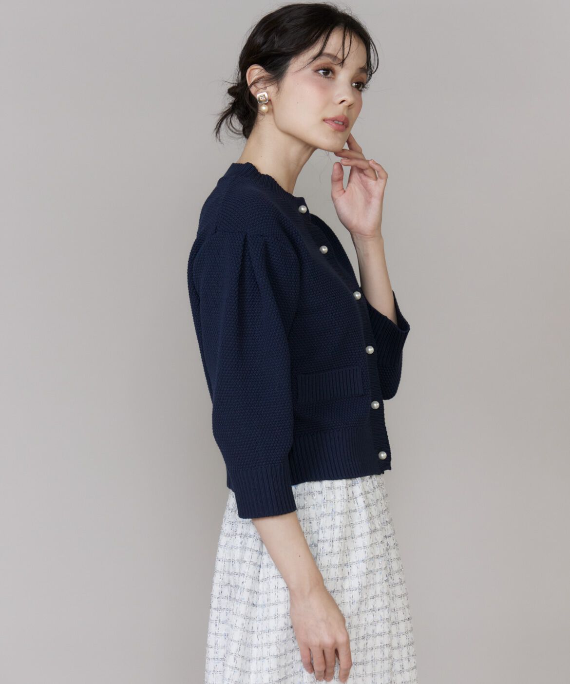 Maglie le cassetto「コンパクトカーディガン」|カーディガン|