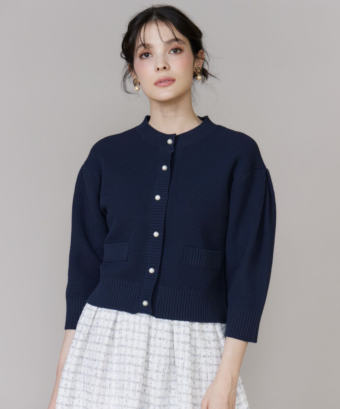 Maglie le cassetto「コンパクトカーディガン」|カーディガン|