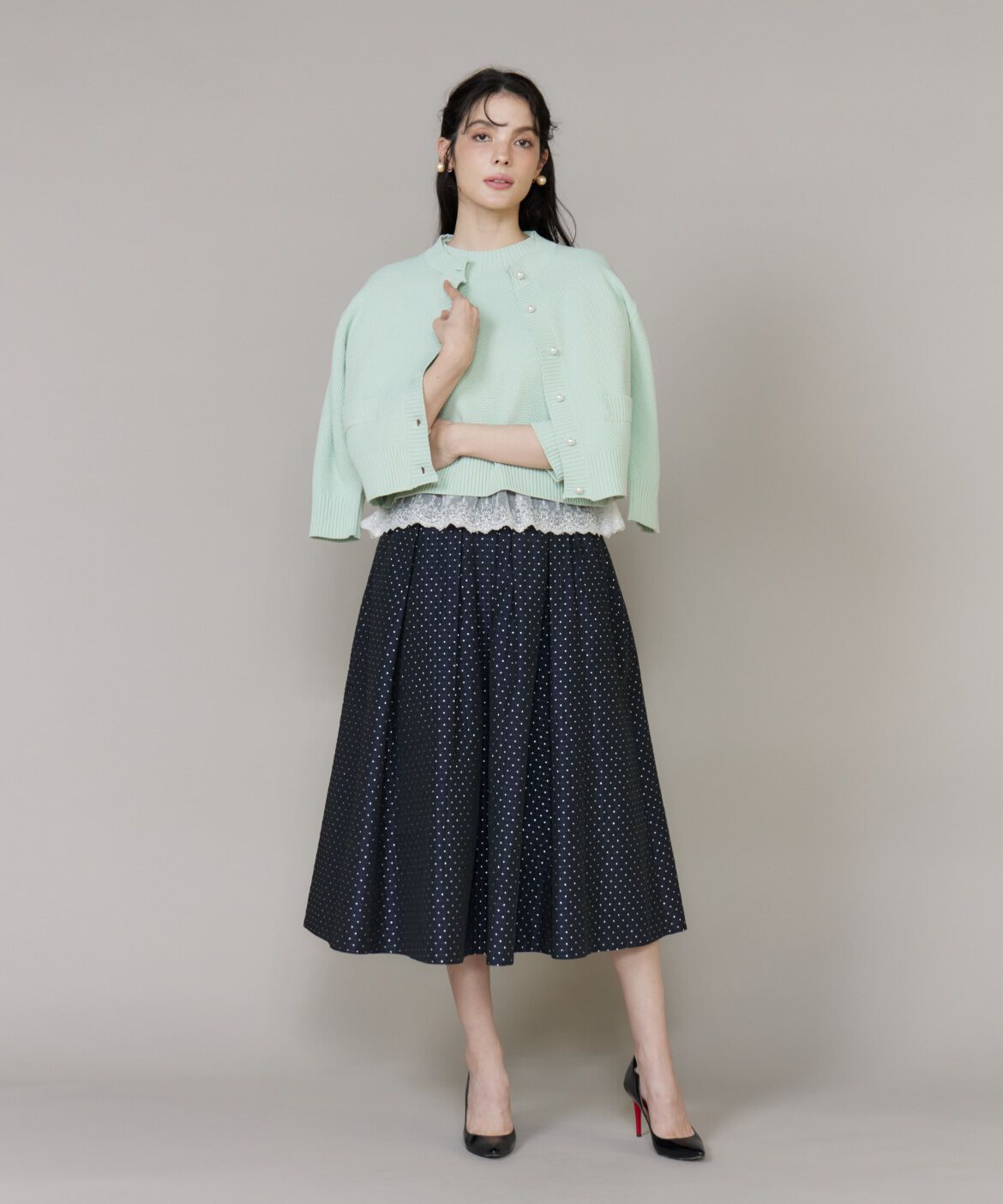 Maglie le cassetto「コンパクトカーディガン」|カーディガン|