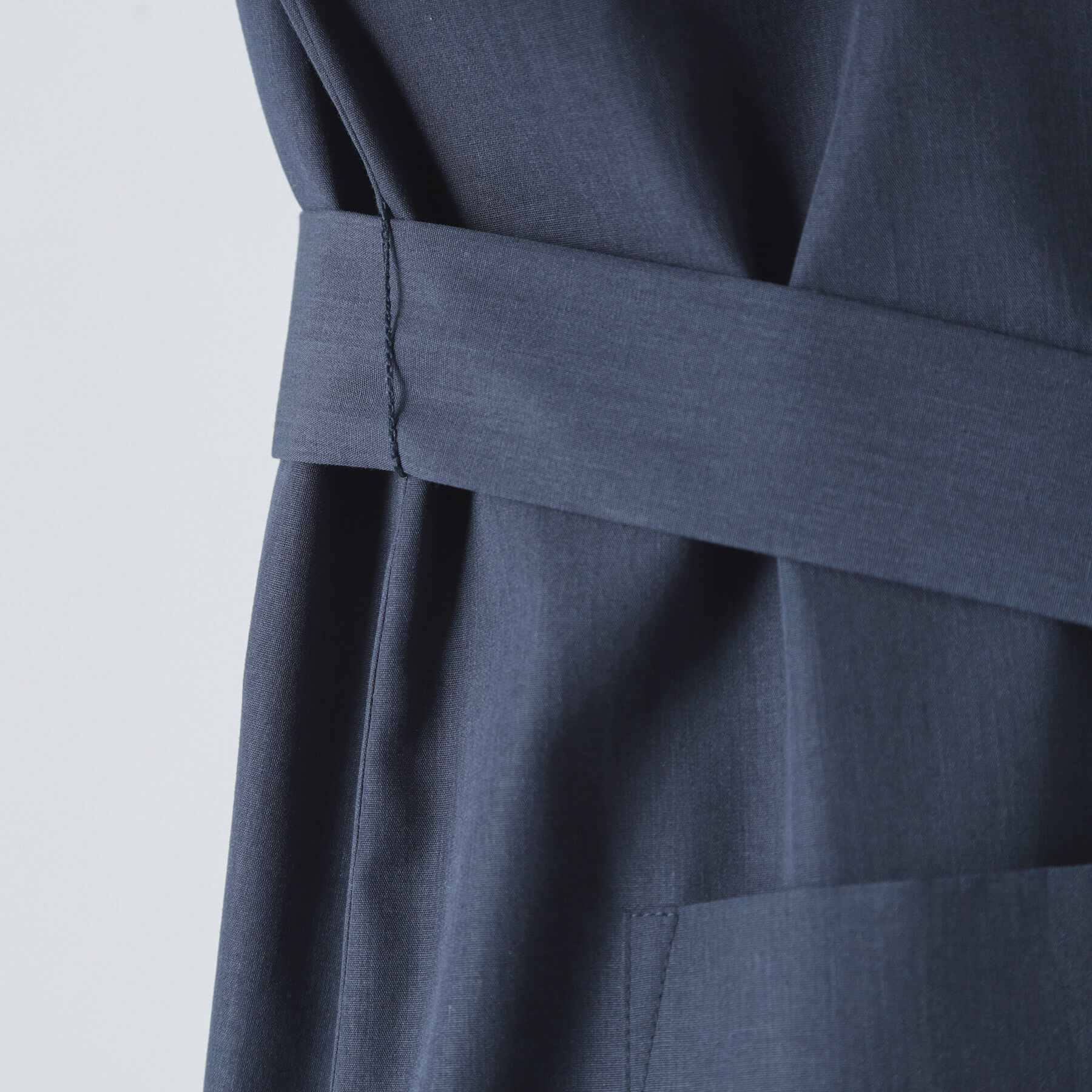 UNTITLED「【洗える/前開きボタン】シャンブレーシャツワンピース」|ワンピース|